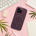 Etui na iPhone 11 Frame Mag Cover zgodne z MagSafe fioletowe