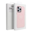 Etui na iPhone 13 MINI Frame Mag Cover zgodne z MagSafe pudrowy róż
