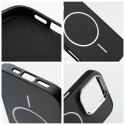 Etui na iPhone 14 PRO Frame Mag Cover zgodne z MagSafe czarne