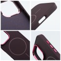 Etui na iPhone 16 PRO MAX Frame Mag Cover zgodne z MagSafe fioletowe