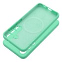 Etui na Honor 400 SMART Silicone 2mm (camera protection) zgodne z MagSafe miętowe