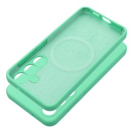 Etui na Honor 400 SMART Silicone 2mm (camera protection) zgodne z MagSafe miętowe