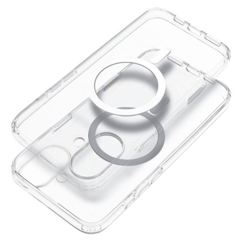 Etui na iPhone 16 Clear Case 2 mm Mag Cover zgodne z MagSafe (camera protection) transparentne