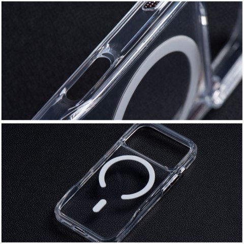 ROAR futerał SLIM DEFENDER kompatybilny z MagSafe do IPHONE 17 Pro / 18 Pro transparentny