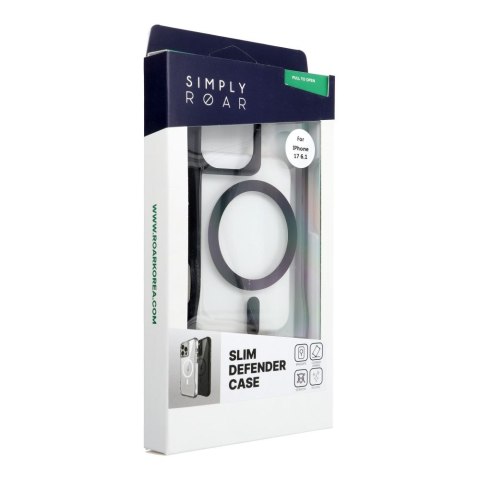 ROAR futerał SLIM DEFENDER kompatybilny z MagSafe do IPHONE 17 czarny