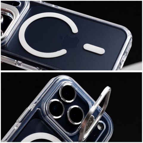 Etui na iPhone 15 Lens Mag Cover zgodne z MagSafe białe