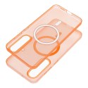Etui na Honor 400 PRO Go Orange zgodne z MagSafe pomarańczowe