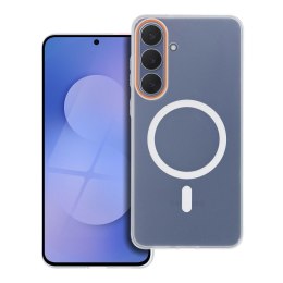 Etui na Xiaomi Redmi 15 4G / 15 5G Go Orange zgodne z MagSafe transparentne