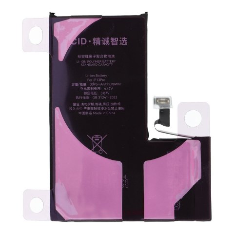 JCID Bateria z możliwością przypisania jako USED do iPhone 13 Pro 3095 mAh (standardowa pojemnosc)