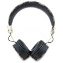GUESS słuchawki bezprzewodowe bluetooth nagłowne ENC GUBH70EPOSMK (PU 4G Peony Script Round Shape) czarne