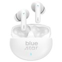 Słuchawki bezprzewodowe douszne Blue Star Zen ANC + ENC TX5 TWS białe