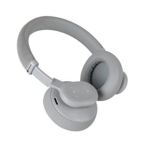 Słuchawki bezprzewodowe nauszne Forcell F-Audio Touch Beat ANC szare