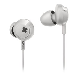 Słuchawki przewodowe dokanałowe jack 3,5mm PHILIPS SHE4305WT białe