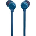Słuchawki przewodowe douszne USB C JBL Tune 310C niebieskie