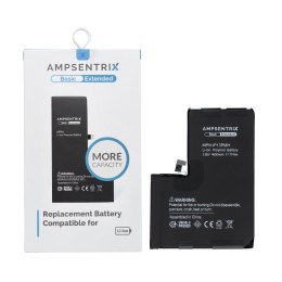 AmpSentrix Basic bateria do iPhone 13 Pro Max (zwiększona pojemność 4600 mAh)
