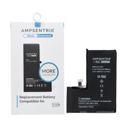 AmpSentrix Basic bateria do iPhone 14 Pro (zwiększona pojemność 3480 mAh)
