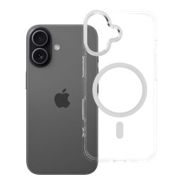 Etui na iPhone 17 Frame Clear Hybrid Mag Cover zgodny z MagSafe transparentne