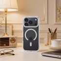 Etui na iPhone 17 Frame Clear Hybrid Mag Cover zgodny z MagSafe transparentne