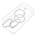Etui na Samsung A37 Frame Cleear Hybrid Mag Cover zgodny z MagSafe transparentne