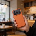 Etui na iPhone 17 AIR K-Look zgodne z MagSafe pomarańczowe