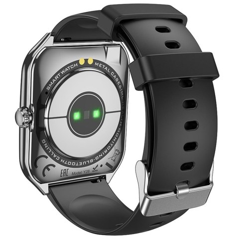 Smartwatch Hoco 1,96" AMOLED IP67 z funkcją rozmowy Y28 czarny