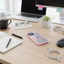 Etui na iPhone 16 PRO Flexline Mag Cover zgodne z MagSafe różowe