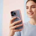 Etui na iPhone 16 PRO Flexline Mag Cover zgodne z MagSafe różowe