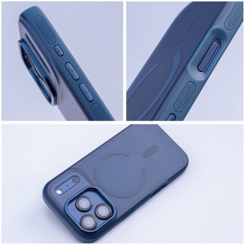 Etui na iPhone 17 AIR Flexline Mag Cover zgodne z MagSafe granatowe