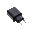Ładowarka sieciowa do telefonu Blue Star USB C QC4.0 PD 3A 25W TFB-TC-25WPD czarna