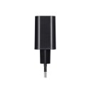 Ładowarka sieciowa do telefonu Blue Star USB C QC4.0 PD 3A 25W + kabel USB C do USB C TFB-TC-25WPD czarna