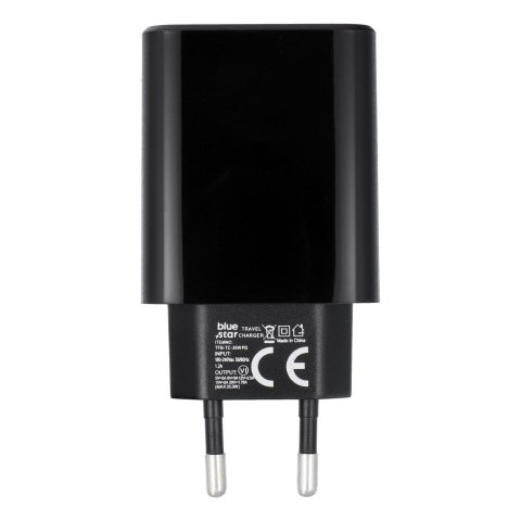 Ładowarka sieciowa do telefonu Blue Star USB C QC4.0 PD 3A 35W TFB-TC-35WPD czarna