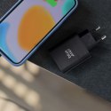 Ładowarka sieciowa do telefonu Blue Star USB C + USB A QC4.0 PD 3A 25W TFB-TC-25WPD czarna