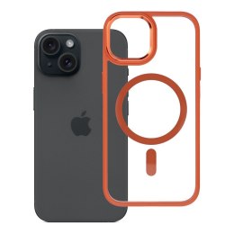 ROAR futerał MAG BUMPER kompatybilny z MagSafe do IPHONE 15 pomarańczowy