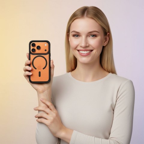 ROAR futerał MAG BUMPER kompatybilny z MagSafe do IPHONE 16 Pro czarny