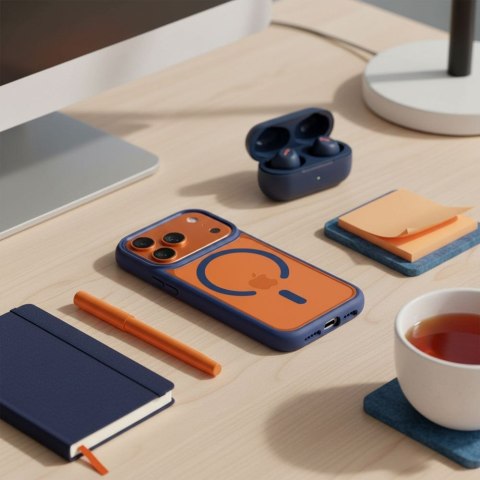 ROAR futerał MAG BUMPER kompatybilny z MagSafe do IPHONE 16 niebieski
