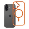 ROAR futerał MAG BUMPER kompatybilny z MagSafe do IPHONE 16 pomarańczowy