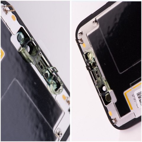 Wyświetlacz do iPhone 12 Mini z ekranem dotykowym czarnym (JK Incell) IC Transferable
