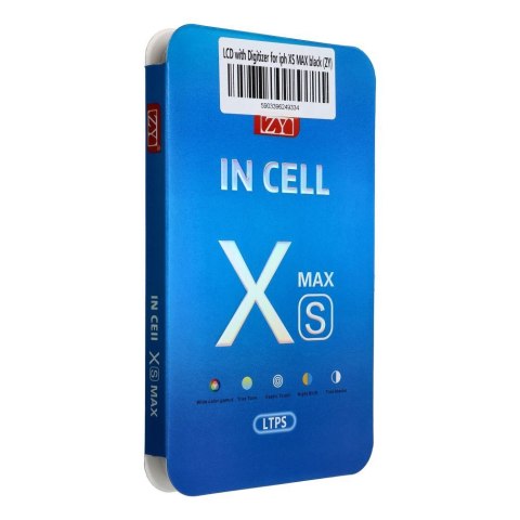 Wyświetlacz do iPhone Xs Max z ekranem dotykowym czarnym (ZY-LTPS)