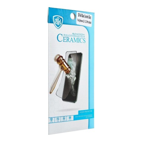 5D Full Glue Ceramic Glass - do Samsung Galaxy A12 / M12 / F12 czarny