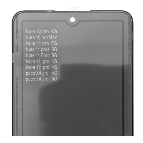 FixCell wyświetlacz LCD do REDMI NOTE 10 PRO 4G / 11 PRO/ 12 PRO 4G INCELL bez ramki