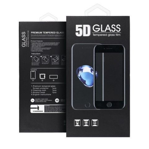 Szkło hartowane 5D Full Glue do iPhone 12 / 12 PRO Tempered Glass (Privacy) czarne
