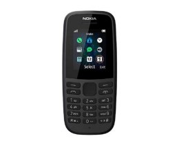 Telefon komórkowy Nokia 105 2019 2G Dual SIM czarny