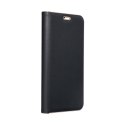 Etui z klapką na iPhone 16 PLUS Luna Book Gold czarne