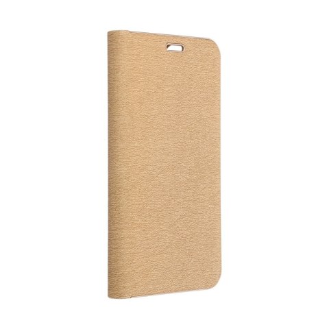 Etui z klapką na Samsung A53 5G Luna Book Gold złote