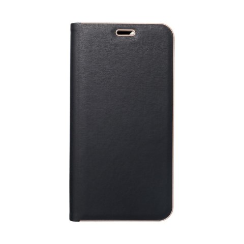 Etui z klapką na iPhone 17 AIR Luna Book Gold czarne