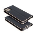Etui z klapką na iPhone 17 AIR Luna Book Gold czarne