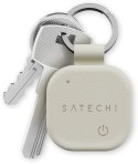 Lokalizator zgodny z Apple Find My Satechi w formie bleroka ze skóry wegańskiej ST-LKCFW sand