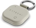 Lokalizator zgodny z Apple Find My Satechi w formie bleroka ze skóry wegańskiej ST-LKCFW sand