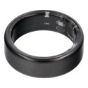 Smart Ring R11M- inteligentny pierścień ze stali ze stacją ładującą rozmiar 8 (18,1mm) czarny