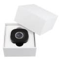 Smart Ring R8- inteligentny pierścień ceramiczny ze stacją ładującą rozmiar 15,4mm czarny